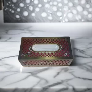 Premium Copper Tissue Box